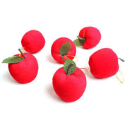 12pcs/bag Christmas decoration gifts Red apple pendant Christmas tree decorations Gift wrapping ornaments Christmas supplies