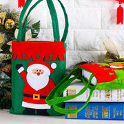 Christmas Decoration Supplies For Home Santa Claus Socks Style Christmas Candy Bag Christmas Drop Ornaments