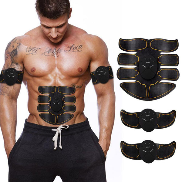 Abdominal Muscle Stimulator Hip Trainer ABS EMS Fitness Training Gear Machine Home Gym Weight Loss Body Slimming Machine