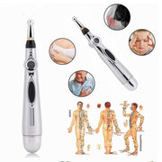 2019 New Electronic Acupuncture Pen Electric Meridians Laser Therapy Heal Massage Pen Meridian Energy Pen Relief Pain Tools