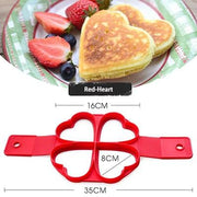 1Pcs Silicone Non Stick Fantastic Egg Pancake Maker Ring Kitchen Baking Omelet Moulds Flip cooker Egg Ring Mold