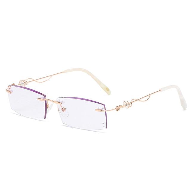 2020 fashionable ladies pink reading glasses