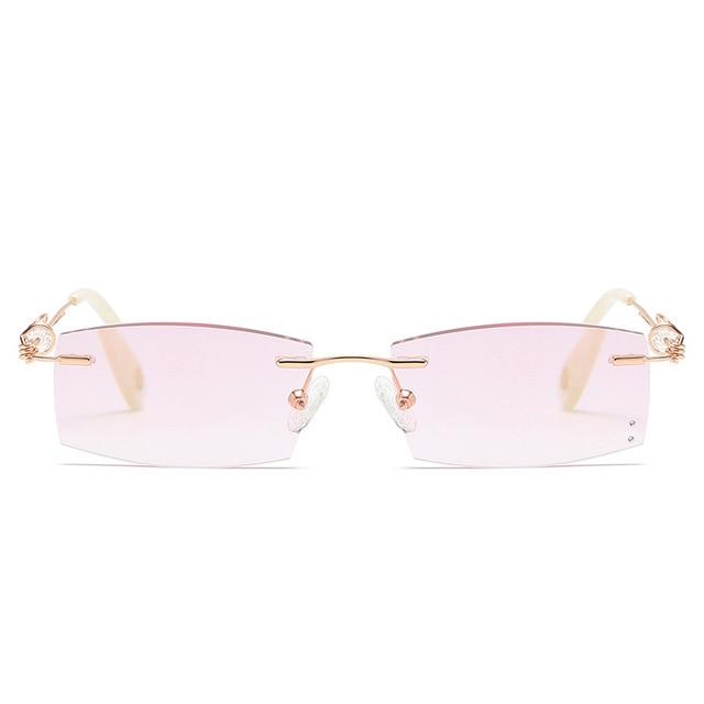 2020 fashionable ladies pink reading glasses